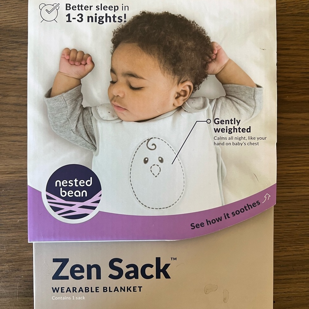 Zen Sack Nested Bean Wearable Blanket size medium